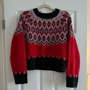 J. Crew Women’s Cashmere Fairisle Sweater